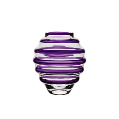 WYC Glass Circe Mini Vase Amethyst 
