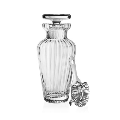 WYC Glass Corinne Cocktail Shaker & Strainer