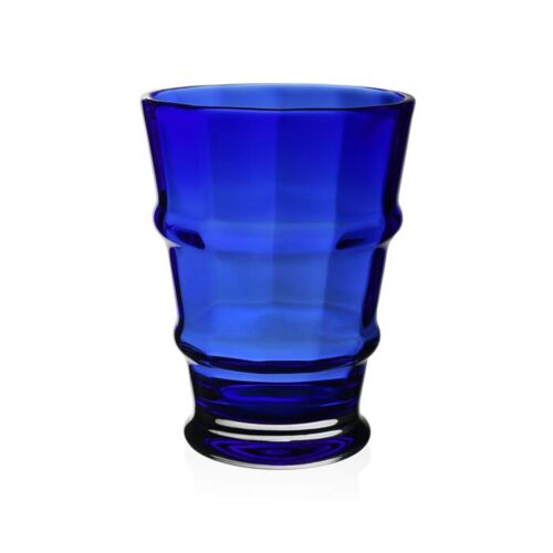 WYC Glass Cotswold Sky Blue Vase 8.25"