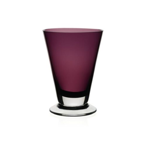 WYC Glass Fanny Old Fashioned Tumbler Amethyst