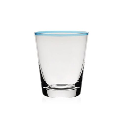 WYC Glass Siena Cocktail Tumbler Aqua