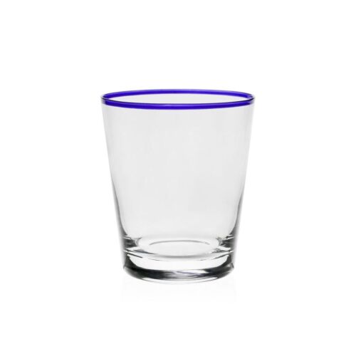 WYC Glass Siena Cocktail Tumbler Blue