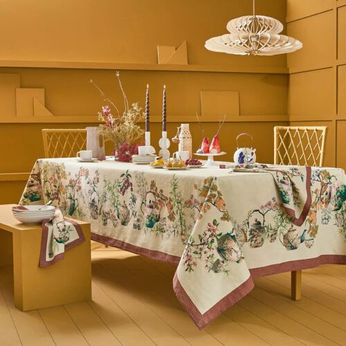 French Theieres Rouille Tablecloth & Runner