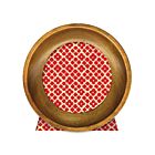 Cavallini Florentine Walnut Round Frame 4"