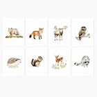   Emily Lex Woodland Animals Notecard Set/8