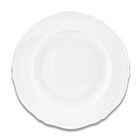  Ginori Antico Doccia Bianco Round Flat Plate