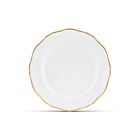  Ginori Corona Oro White & Gold Bread Plate