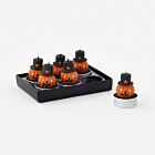   Halloween Pumpkin with Hat Tealight Box/6