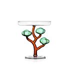 Ichendorf Glass Savannah Baobab Footed Plate Small