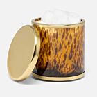  Pigeon & Poodle Benton Amber Tortoise & Matte Gold Canister Large