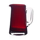 WYC Glass Scarlet Pitcher