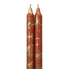 2-Piece Taper Set Terracotta & Gold