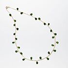 14K Chrome Diopside Necklace
