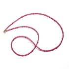 14K Natural Ruby Necklace
