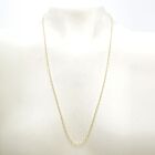 18K Gold-Dipped Long Link Chain Necklace