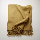 4-Ply Cashmere Throw Fall Leaf