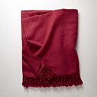 4-Ply Cashmere Throw Honeysuckle