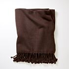 4-Ply Cashmere Throw Java