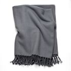 4-Ply Cashmere Throw Wild Dove