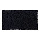 Abyss & Habidecor Bath Rug Flow Black 27x47"