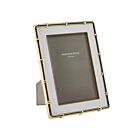 Addison Ross Bamboo White & Gold Frame 5x7"