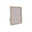 Addison Ross Enamel & Silver Cappuccino Frame 4x6"