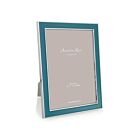 Addison Ross Enamel & Silver Teal Frame 5x7"
