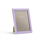 Addison Ross Enamel & Silver Lilac Frame 4x6"