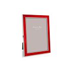 Addison Ross Enamel & Silver Red Frame 4x6"