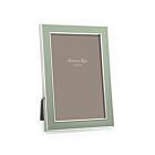 Addison Ross Enamel & Silver Sage Frame 5x7"