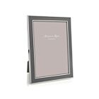 Addison Ross Enamel & Silver Taupe Frame 5x7"