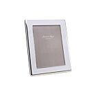 Addison Ross Enamel & Silver White Curve Frame 4x6"