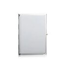 Addison Ross Enamel & Silver White Double Frame 2x3"