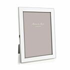 Addison Ross Enamel & Silver White Frame 8x10"