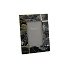 Addison Ross Marbled Resin with Brass Inlay Frame 4x6"