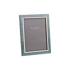Addison Ross Marquetry Blue Dots Frame 4x6"