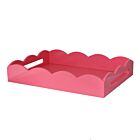 Addison Ross Scallop Tray Lacquer Watermelon