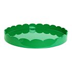 Addison Ross Scallop Round Tray Leaf Large