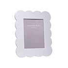 Addison Ross Scallop Lacquer White Frame 5x7"
