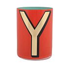 Bridie Hall Alphabet Pencil Cup Y Coral