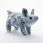 Anke Drechsel Silk Velvet Animal Piglet Heavenly Blue