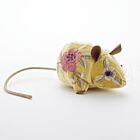 Anke Drechsel Silk Velvet Animal Mouse Corn Yellow