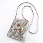 Anke Drechsel Silk Velvet Bag Lorraine Heavenly Blue
