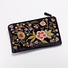 Anke Drechsel Silk Velvet Clutch Bag Small Black