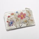 Anke Drechsel Silk Velvet Clutch Bag Small Shaded Blue