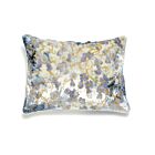 Anke Drechsel Silk Velvet Pillow Azura Shaded Blue 12x16"
