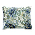 Anke Drechsel Silk Velvet Pillow Azura Shaded Blue 16x20"