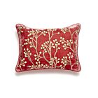 Anke Drechsel Silk Velvet Pillow Berries Poppy 12x16"