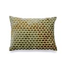 Anke Drechsel Silk Velvet Pillow Hello Apple Green 12x16"