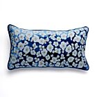 Anke Drechsel Silk Velvet Pillow Louisa Cobalt 10x20"